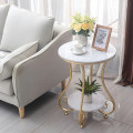 Round Modern Side Table - top_view
