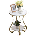 Round Modern Side Table - left_view