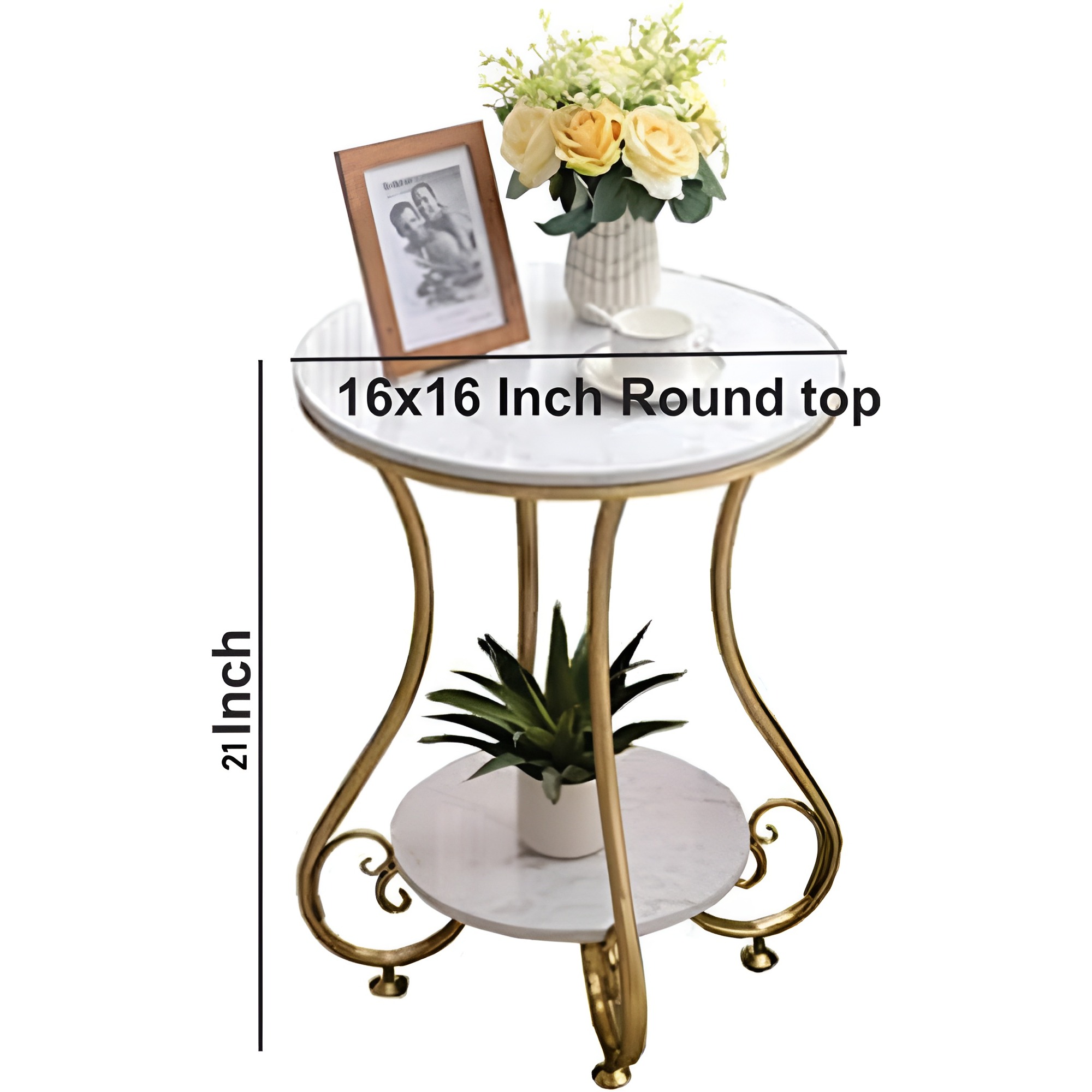 Round Modern Side Table