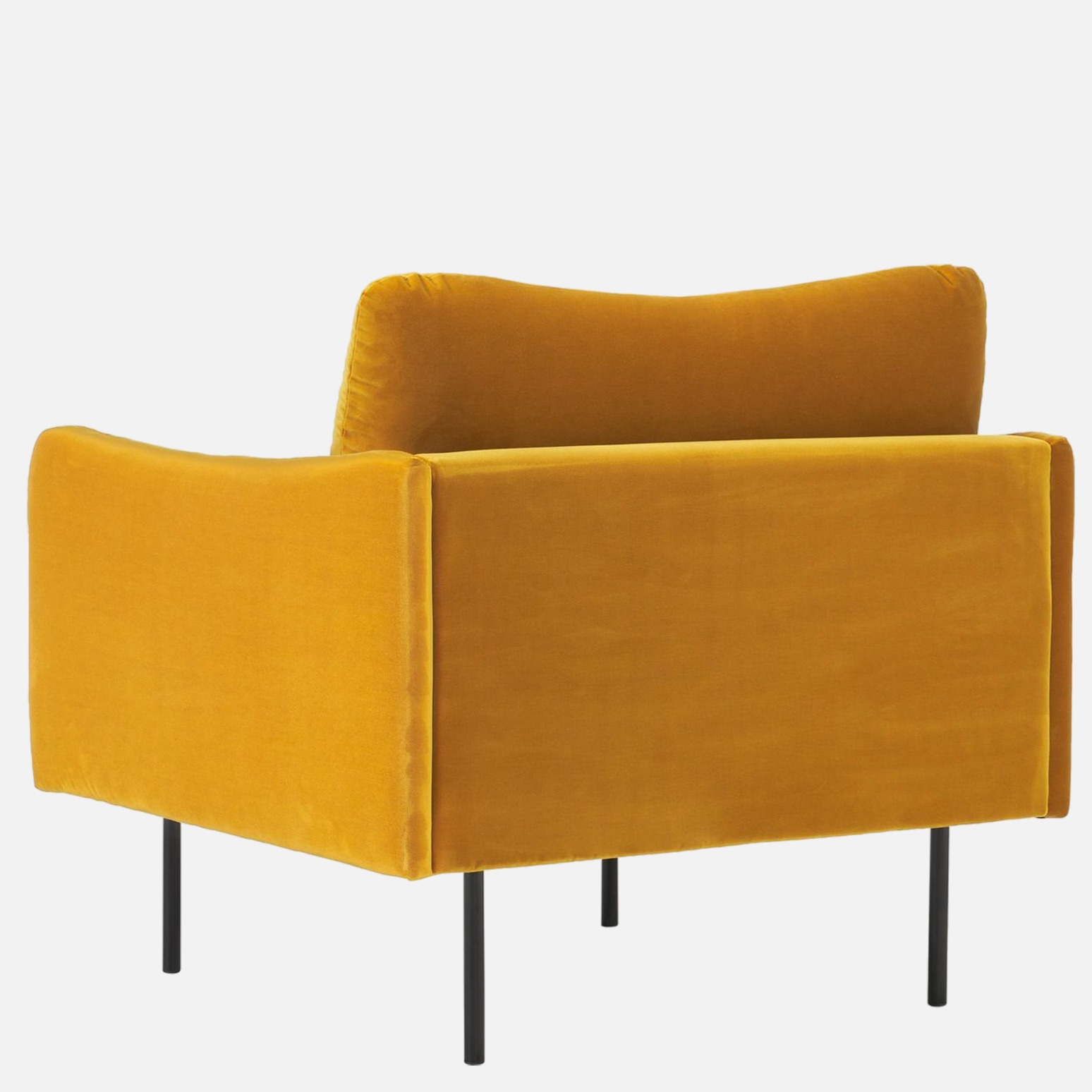 Marbito one seater Sofa with yellow color
