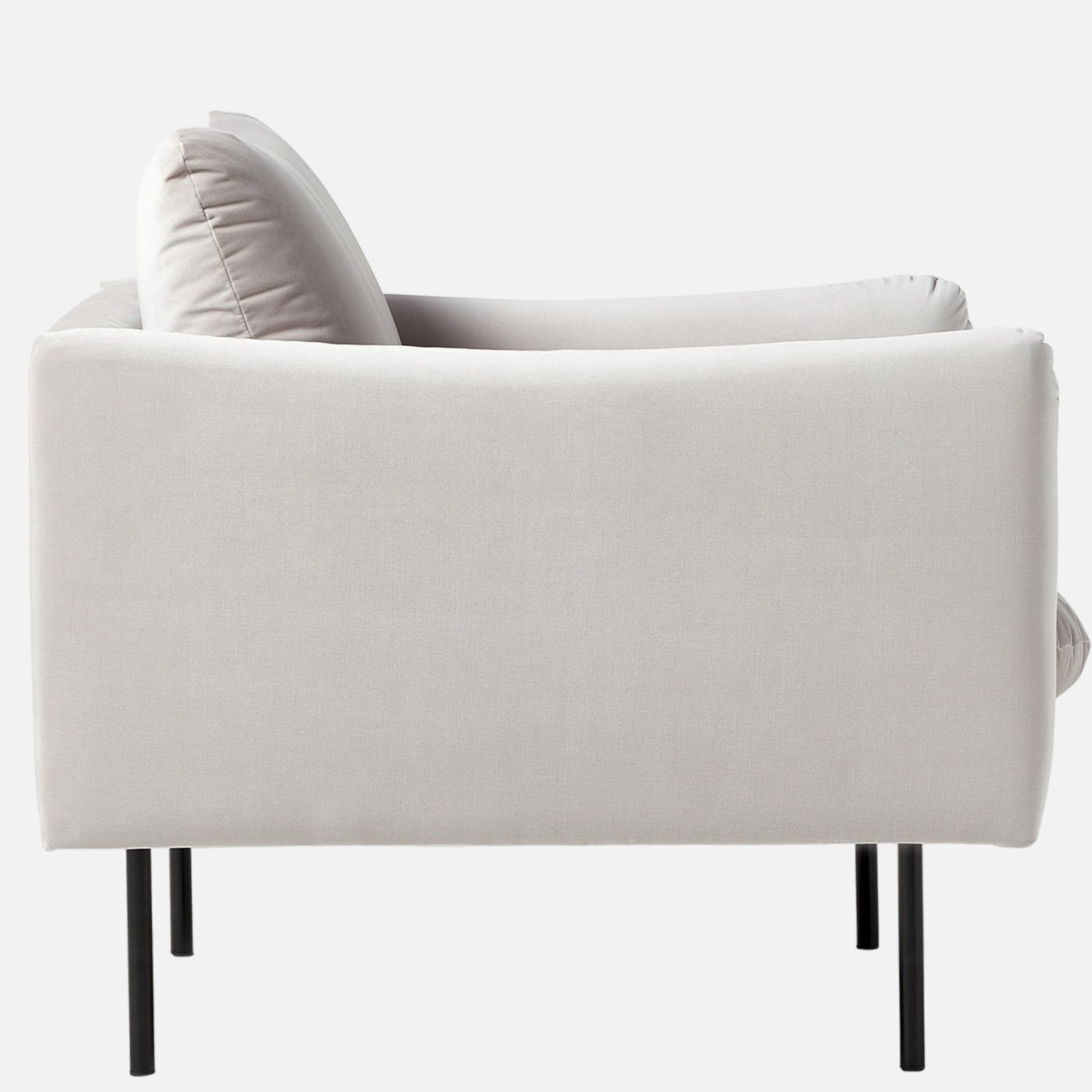 Marbito one seater Sofa with Grey color