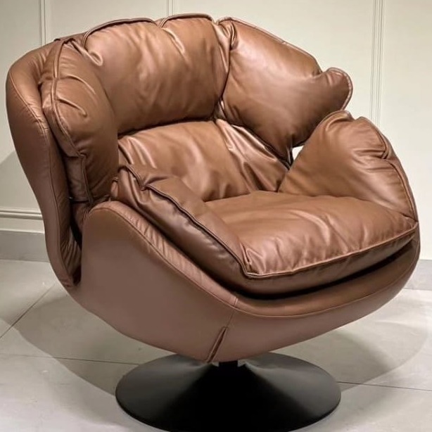 Volgo Rotating wooden Sofa Chair