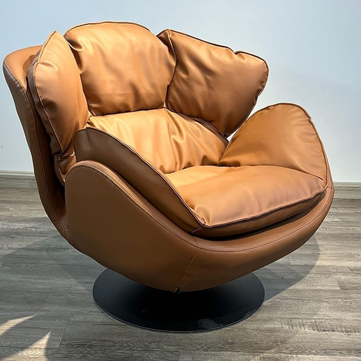 Volgo Rotating wooden Sofa Chair