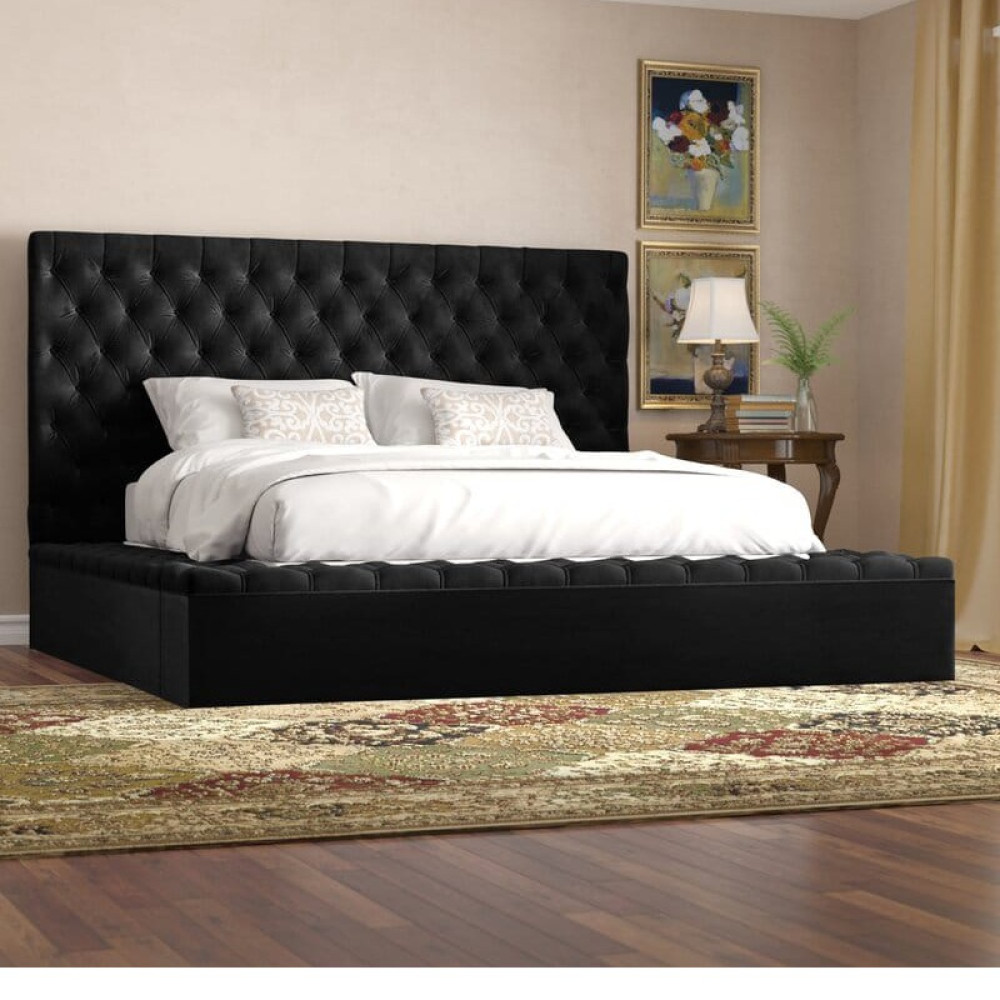 Advin wooden Hydraulic king size bed - photo