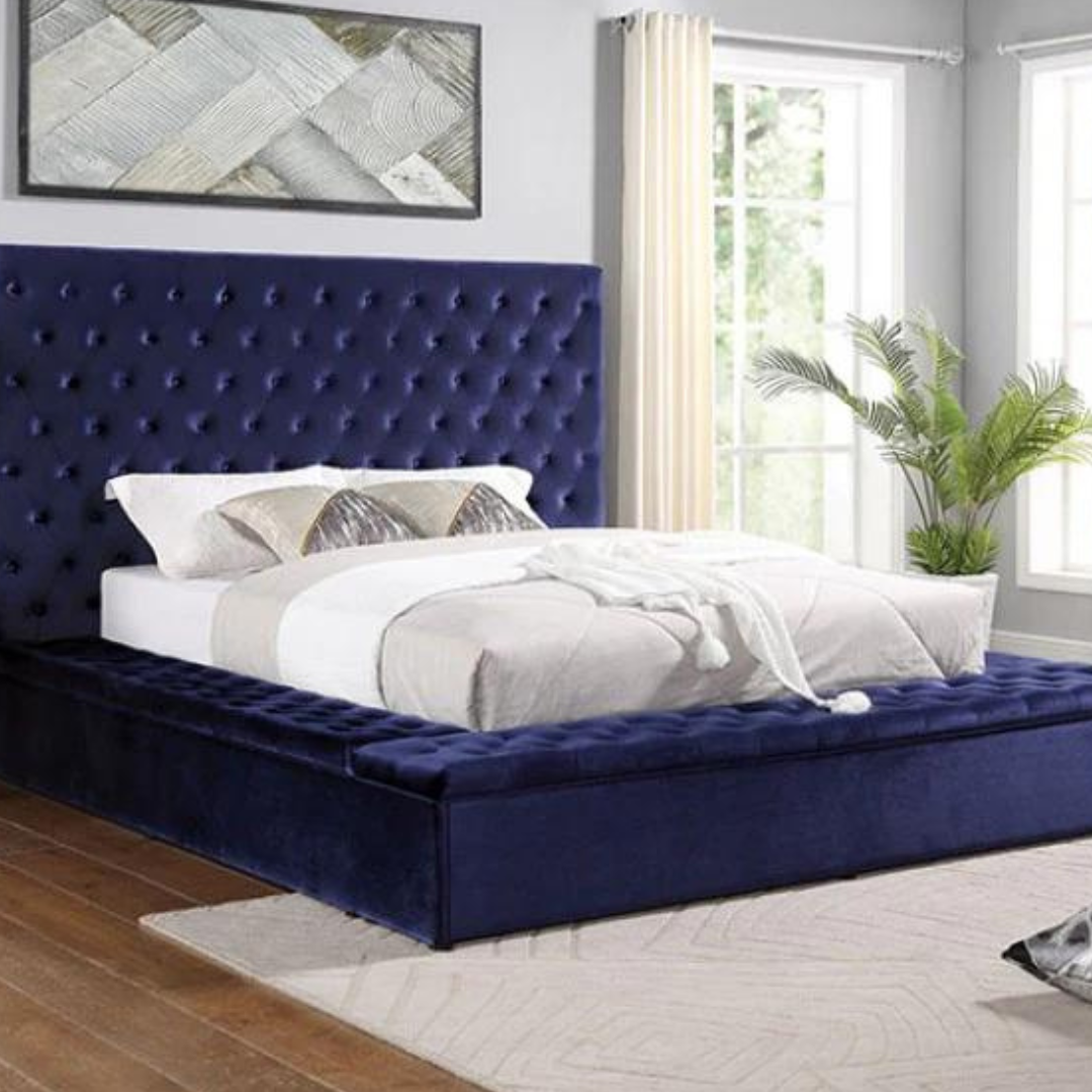 Advin wooden Hydraulic king size bed
