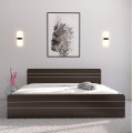COLUMBIAN | Queen Size Engineered Wood Box Bed - photo
