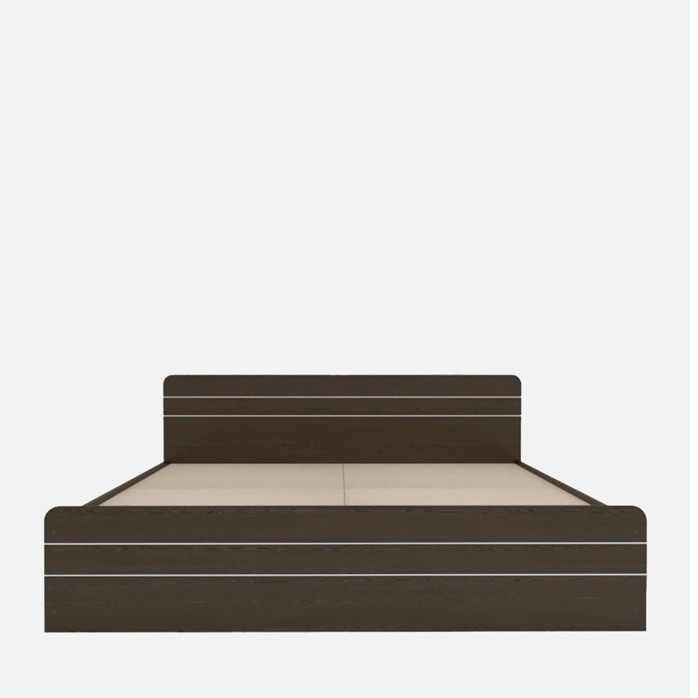 COLUMBIAN | Queen Size Engineered Wood Box Bed