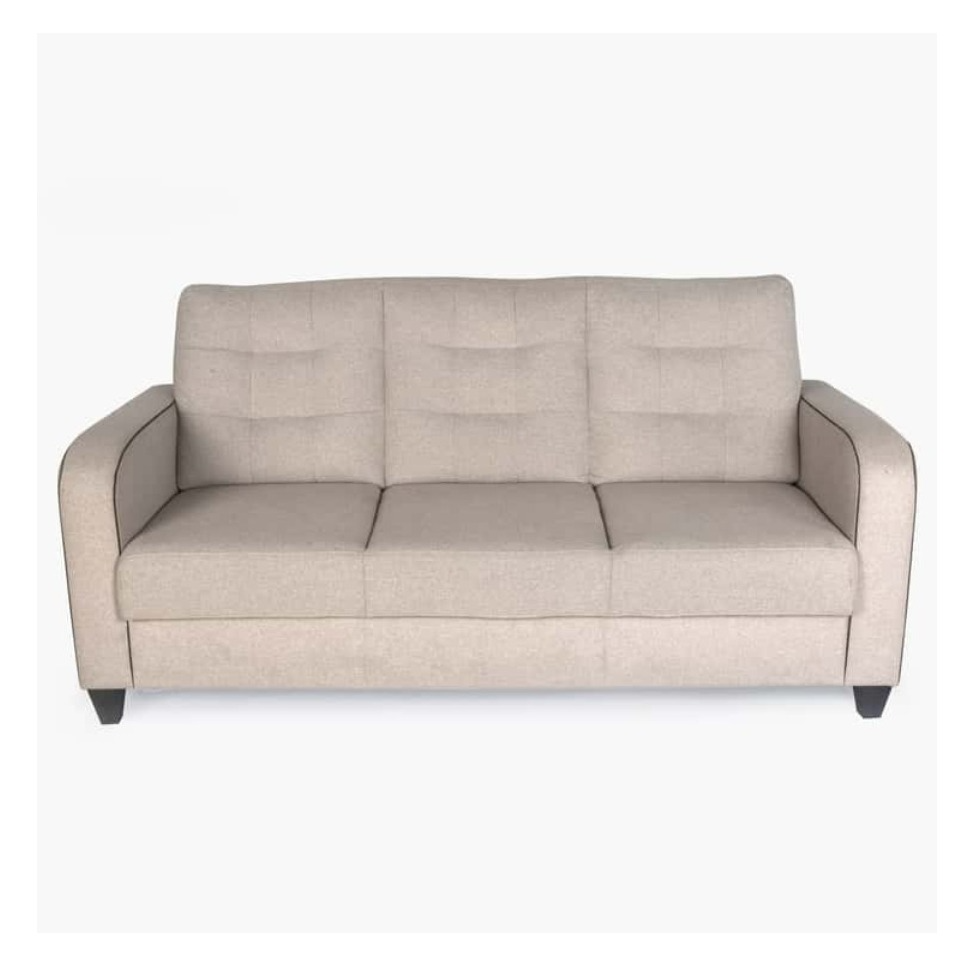 Kim Modern Leather Sofa Set( 3+1+1) in Beige colour