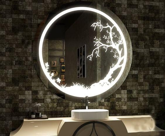 Led Mirror With Touch Sensor