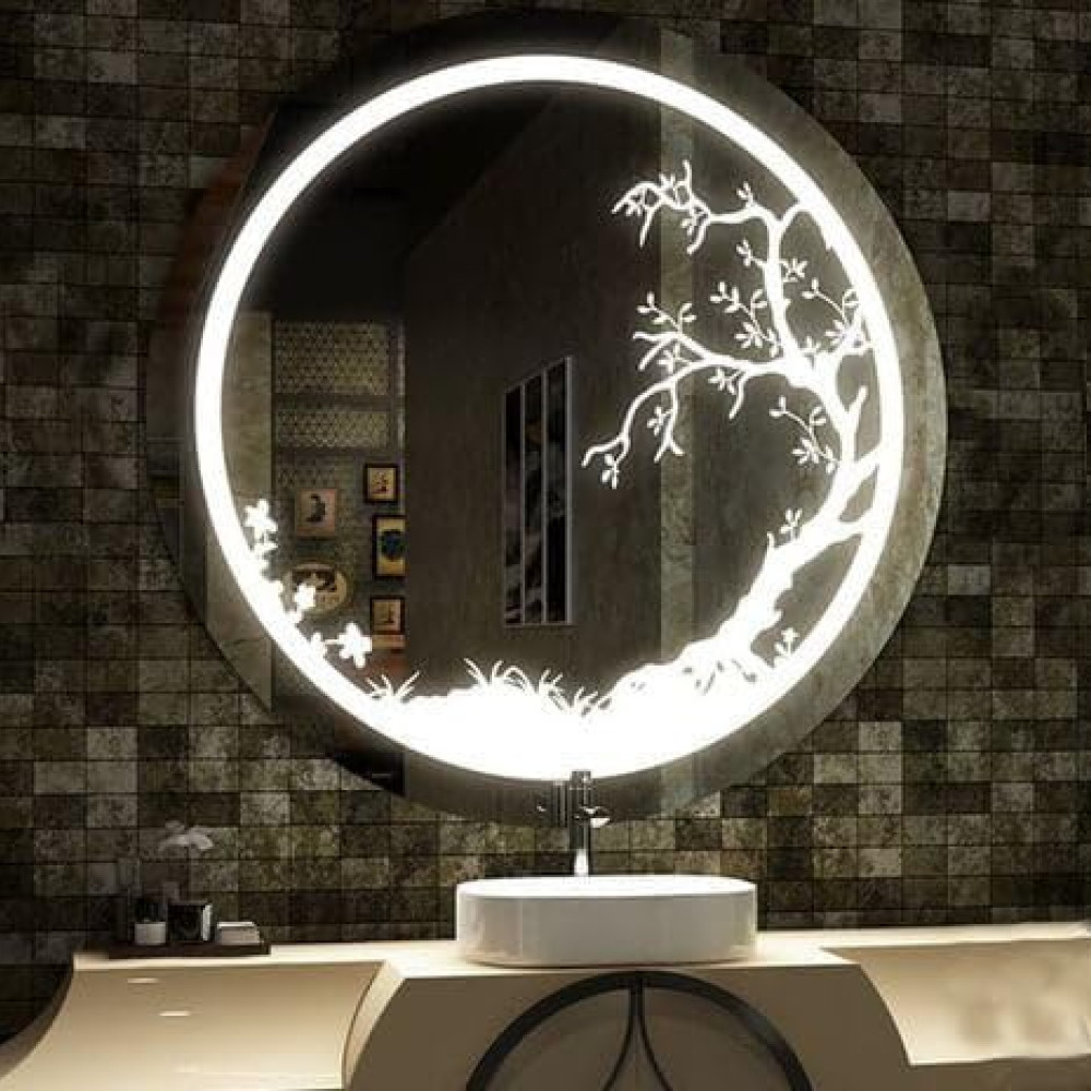 Led Mirror With Touch Sensor - photo