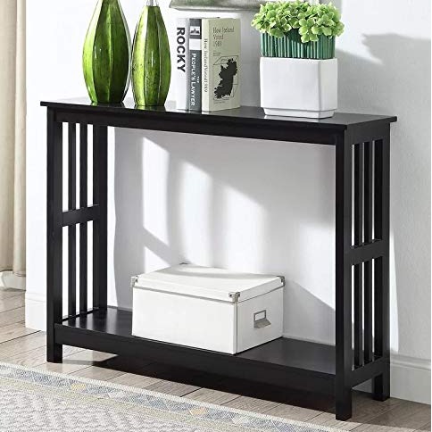 Indus Versatile Accent Console Table (Black)