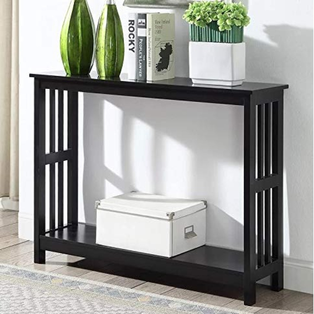 Indus Versatile Accent Console Table (Black) - photo