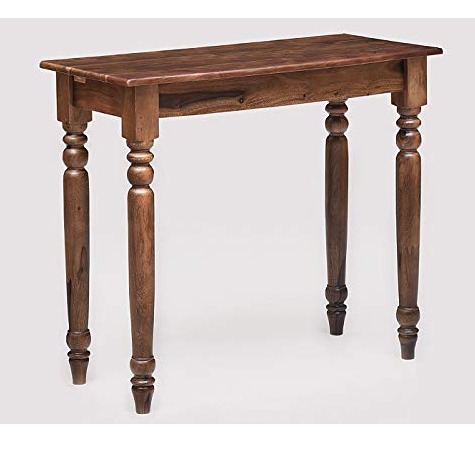 Furniselan Console Table in Teak Finish