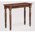 Furniselan Console Table in Teak Finish - right_view