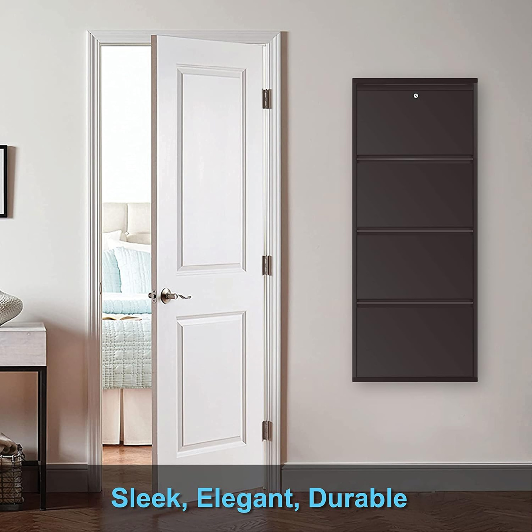 Sapa Wall Mount Metal Shoe Rack