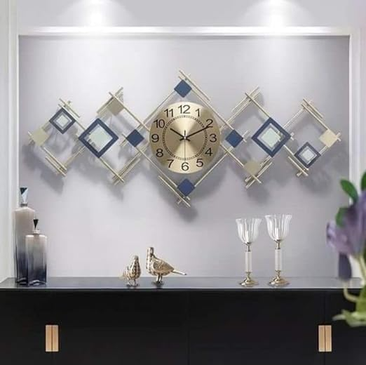 Decorative Clock Metal Wall Art