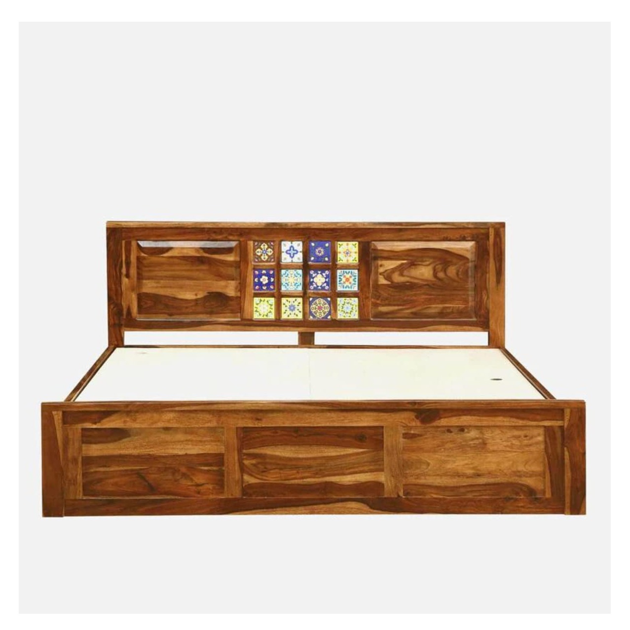 Persia Sheesham Wood Queen Size Bed
