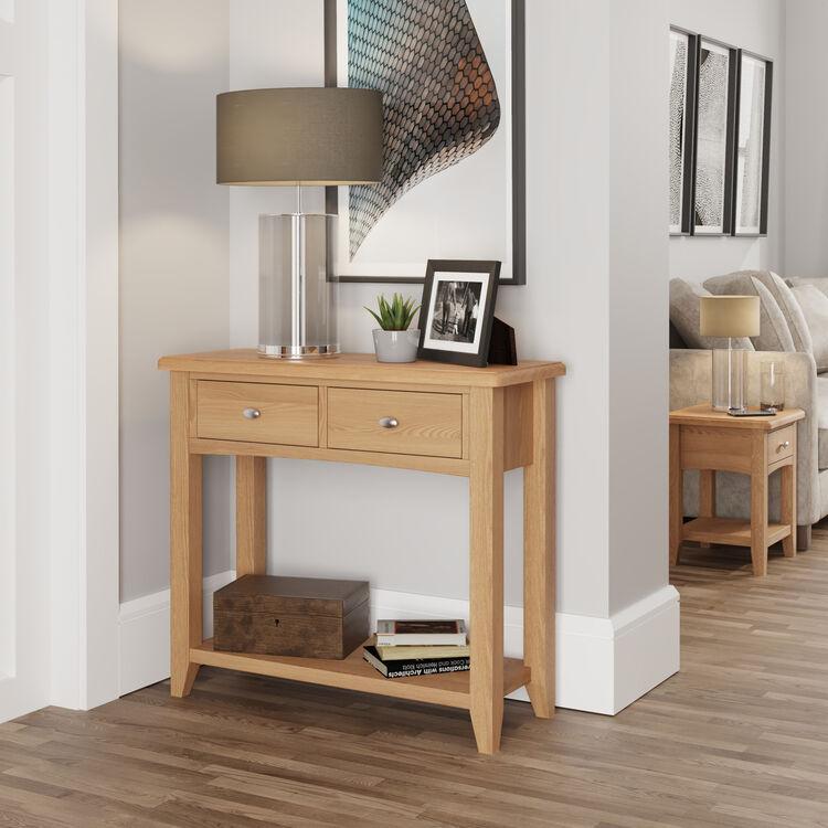 Tishya Solid Wood Traditional Console Table