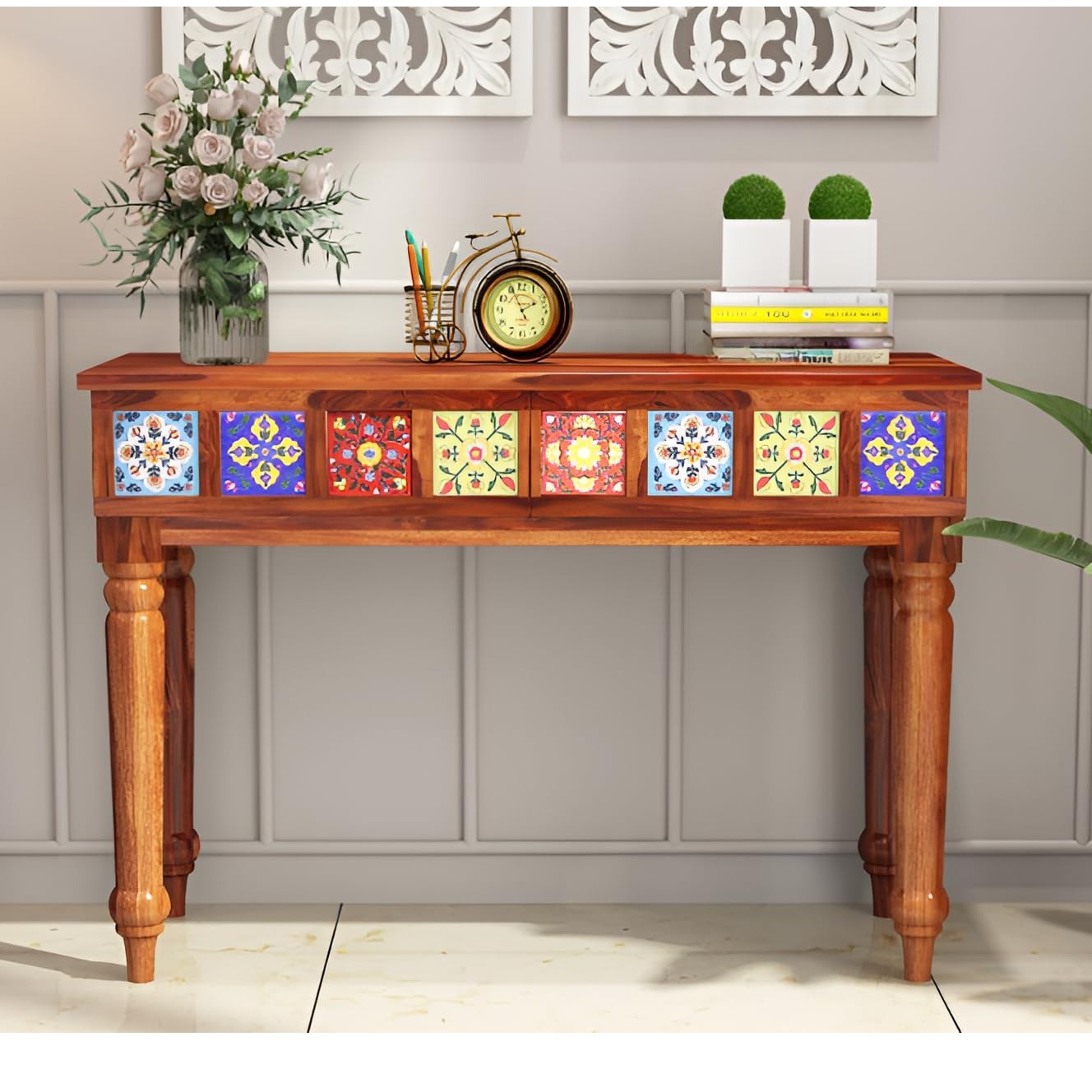 HOWARD WOODEN CONSOLE TABLE