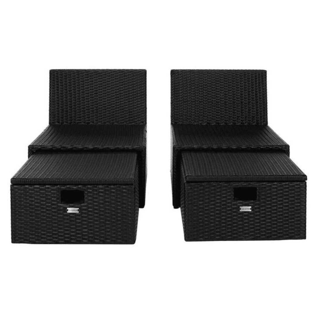 4 Piece Outdoor-Indoor Patio Conversation Set