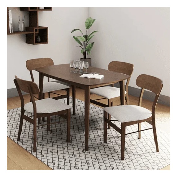 Cairo Solid Wood 4 seater Dining Table