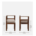 Innsbruck Solid Sheesham Wood 4 Seater Dining Table - front_view
