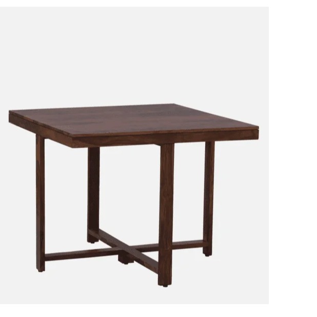 Innsbruck Solid Sheesham Wood 4 Seater Dining Table - rear_view