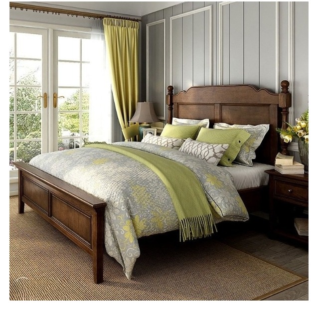 Aspen Solid Sheesham Wood King Size Bed