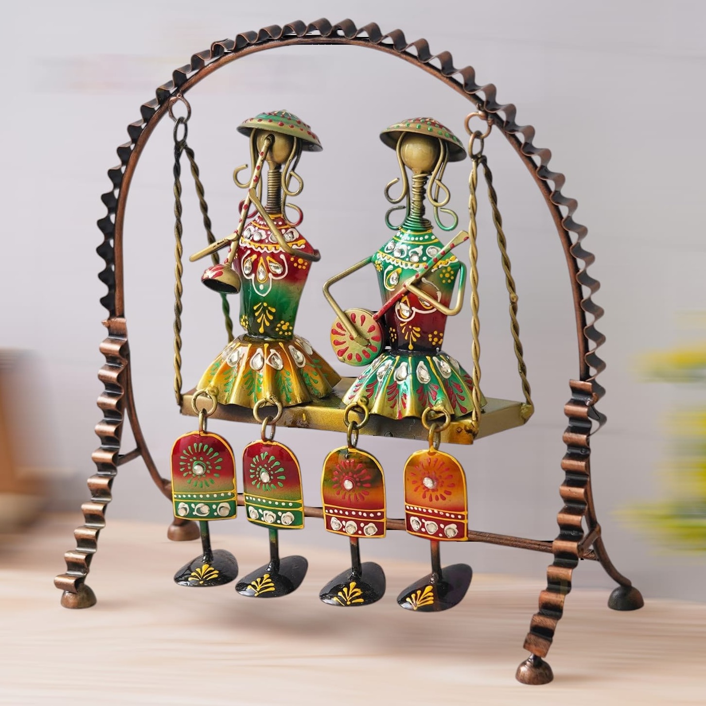 Swing Musician Doll Handmade Decorative Showpiece