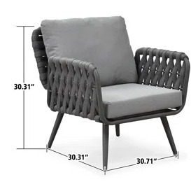 Daiden Outdoor Rope Chair