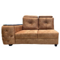 L shape 6-Seater Sofa Set - rear_view