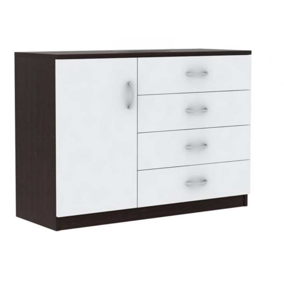 Familia 4-Drawer Wooden Chest Of Drawers