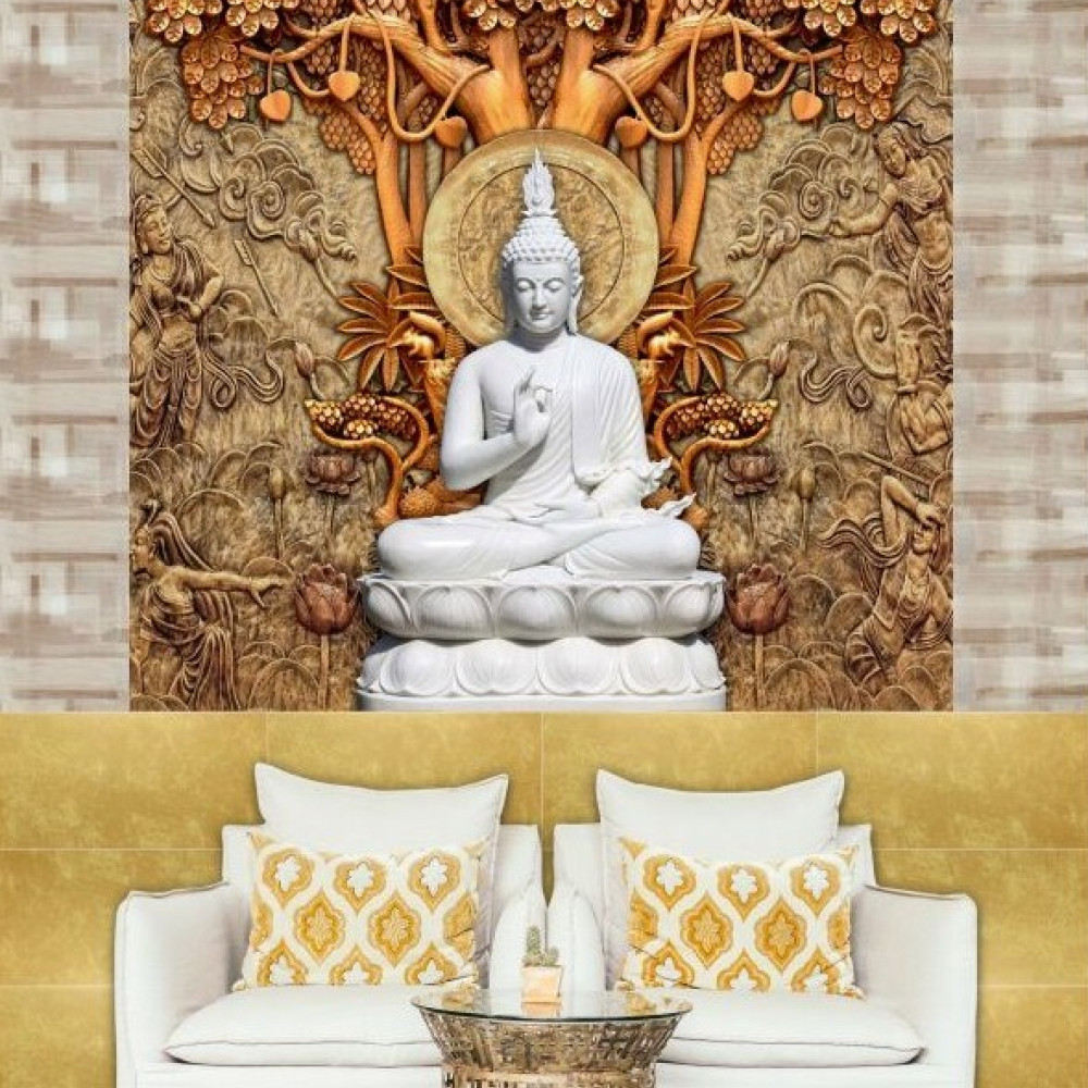 Buddha Wall Tile - photo