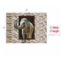 Elephant Mural Ceramic Wall Tile - photo