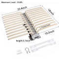 Soft Close Pull-Out Top-Mounted Trousers Rack (23x18x4 Inch) - front_view