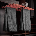 Side Mounted Pull Out Trouser Rack for Wardrobe (17x4x4) - photo