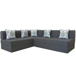 L Shaped 5 Seater Double Foam Fold Out Sofa Cum Bed