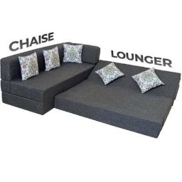 L Shaped 5 Seater Double Foam Fold Out Sofa Cum Bed