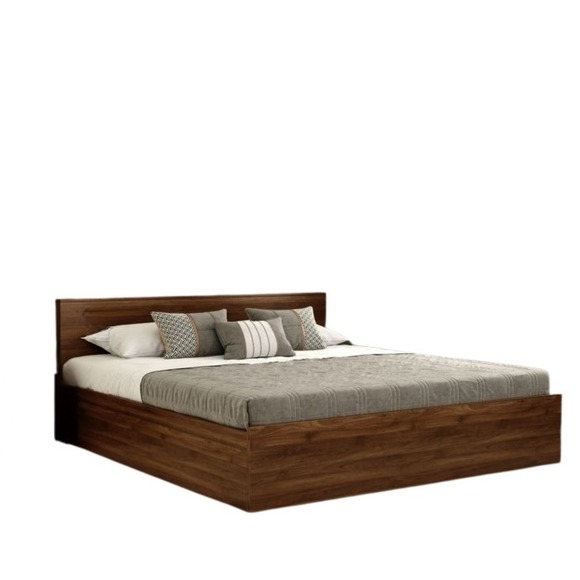 Morzo Bed with Box Storage (Queen Size) (82x62x14) Inch