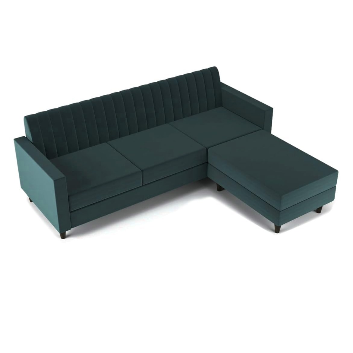 Budget-Friendly L-Shaped Sofa Set